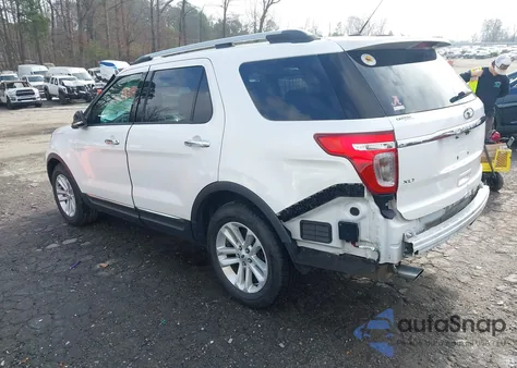 2013 Ford Explorer Xlt from USA, damaged, VIN 1FM5K7D99DGB21670